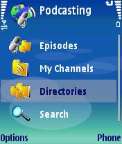 Nokia aplicación podcasting